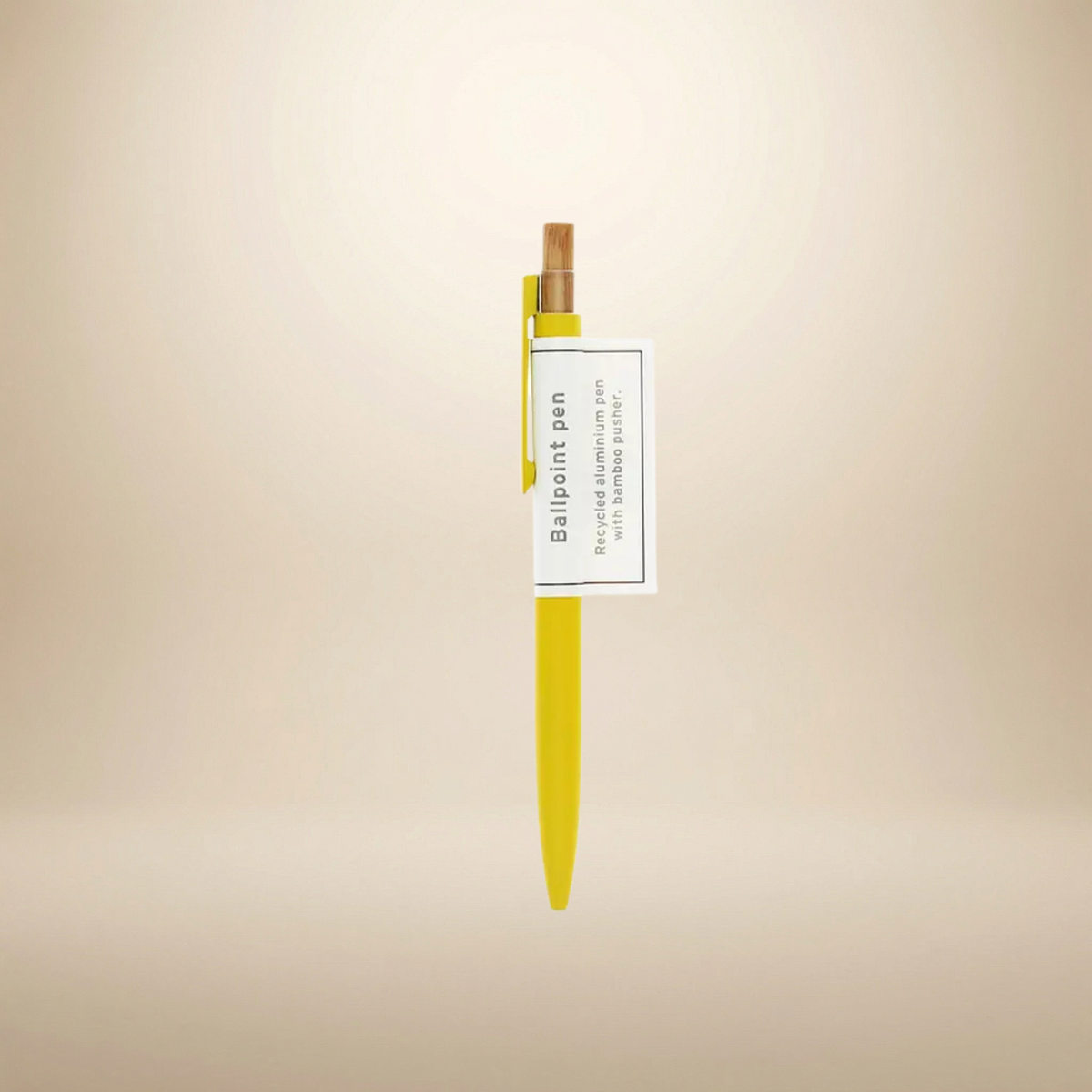 Bolígrafo de Aluminio Amarillo