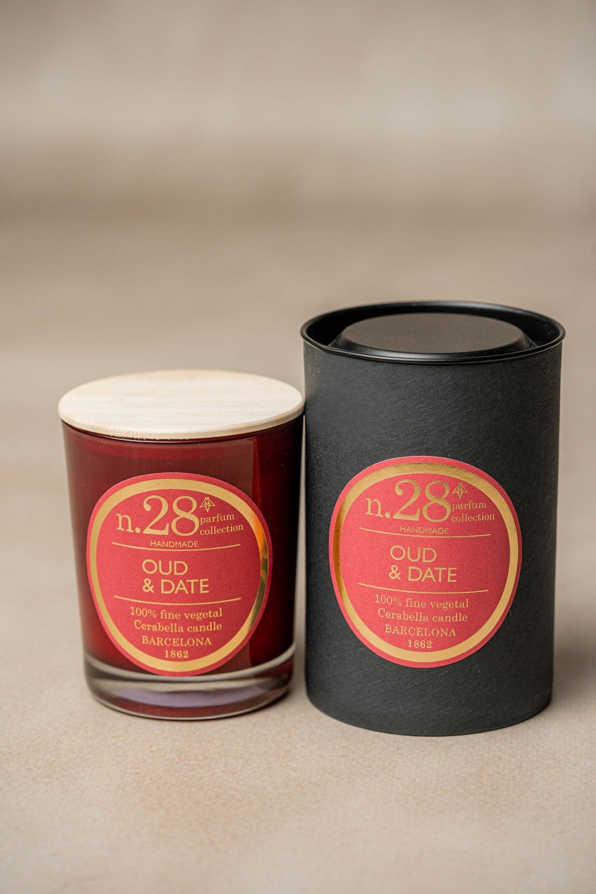 Vela perfumada n.28 Oud & Date