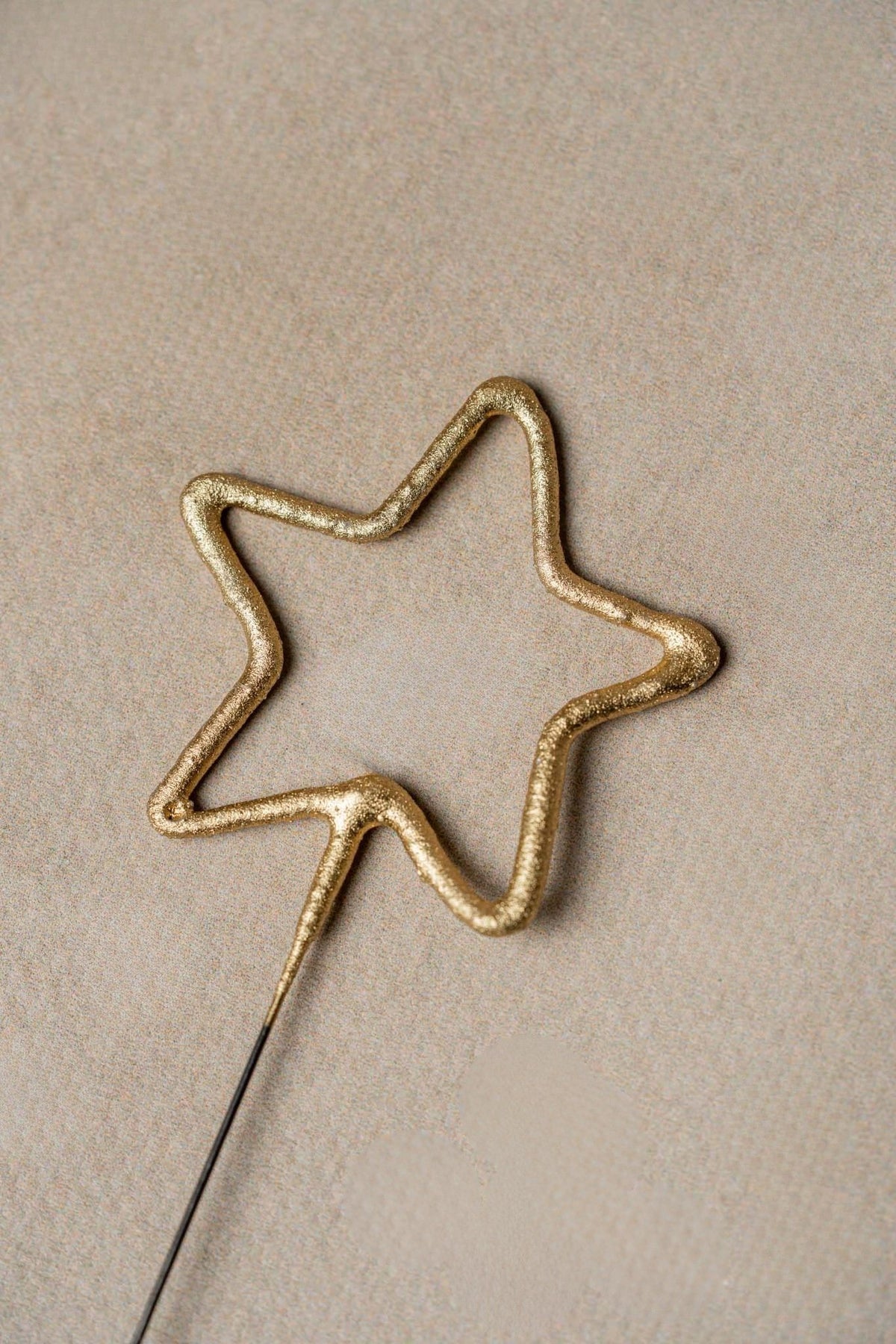 Bengala Estrella Oro Rosa