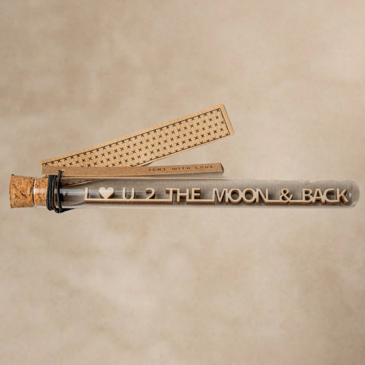 Mensaje I ❤️ U 2 the Moon & Back