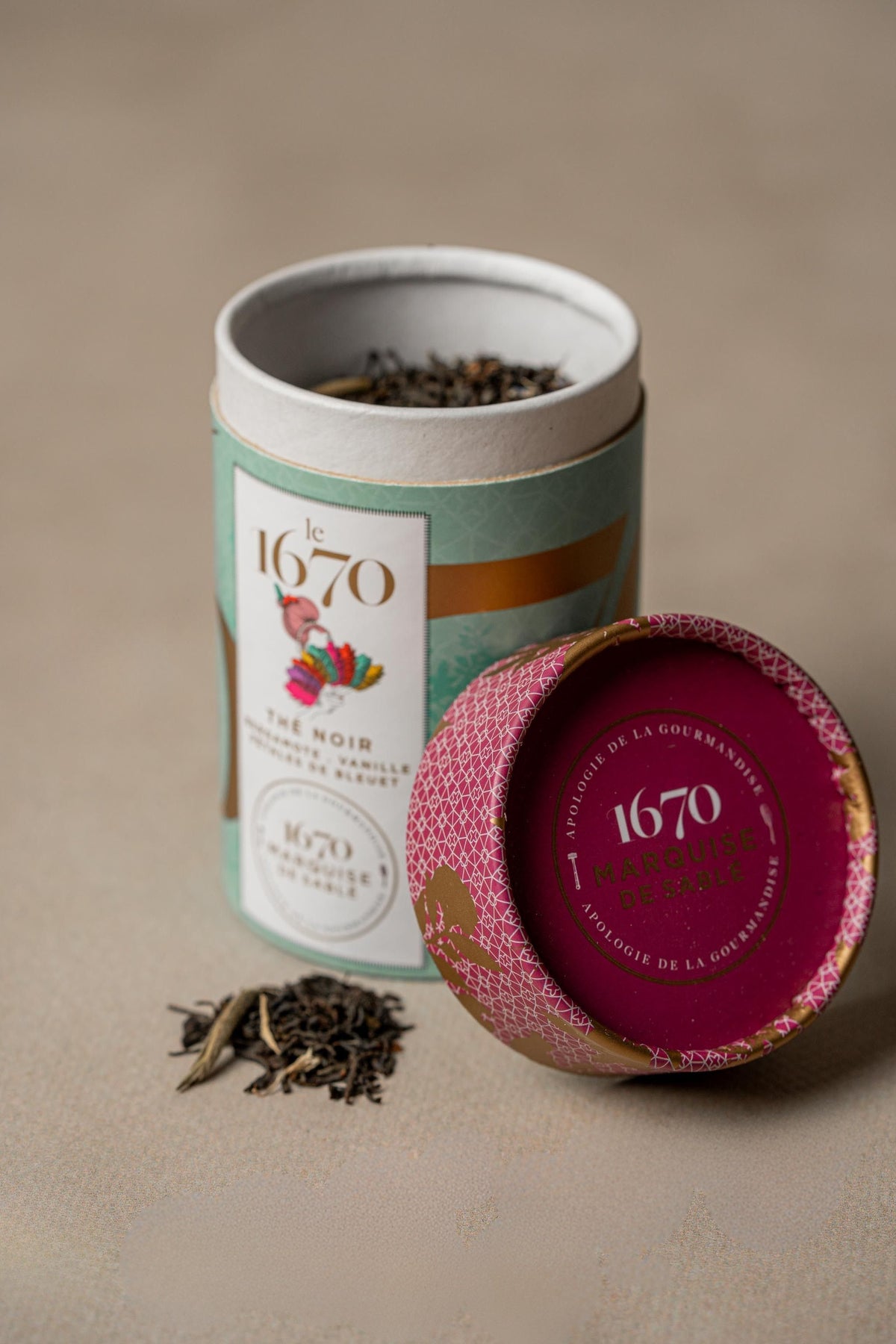 Té Negro Bergamot, Vainilla & Pétalos de Aciano 1670 Marquise de Sablé