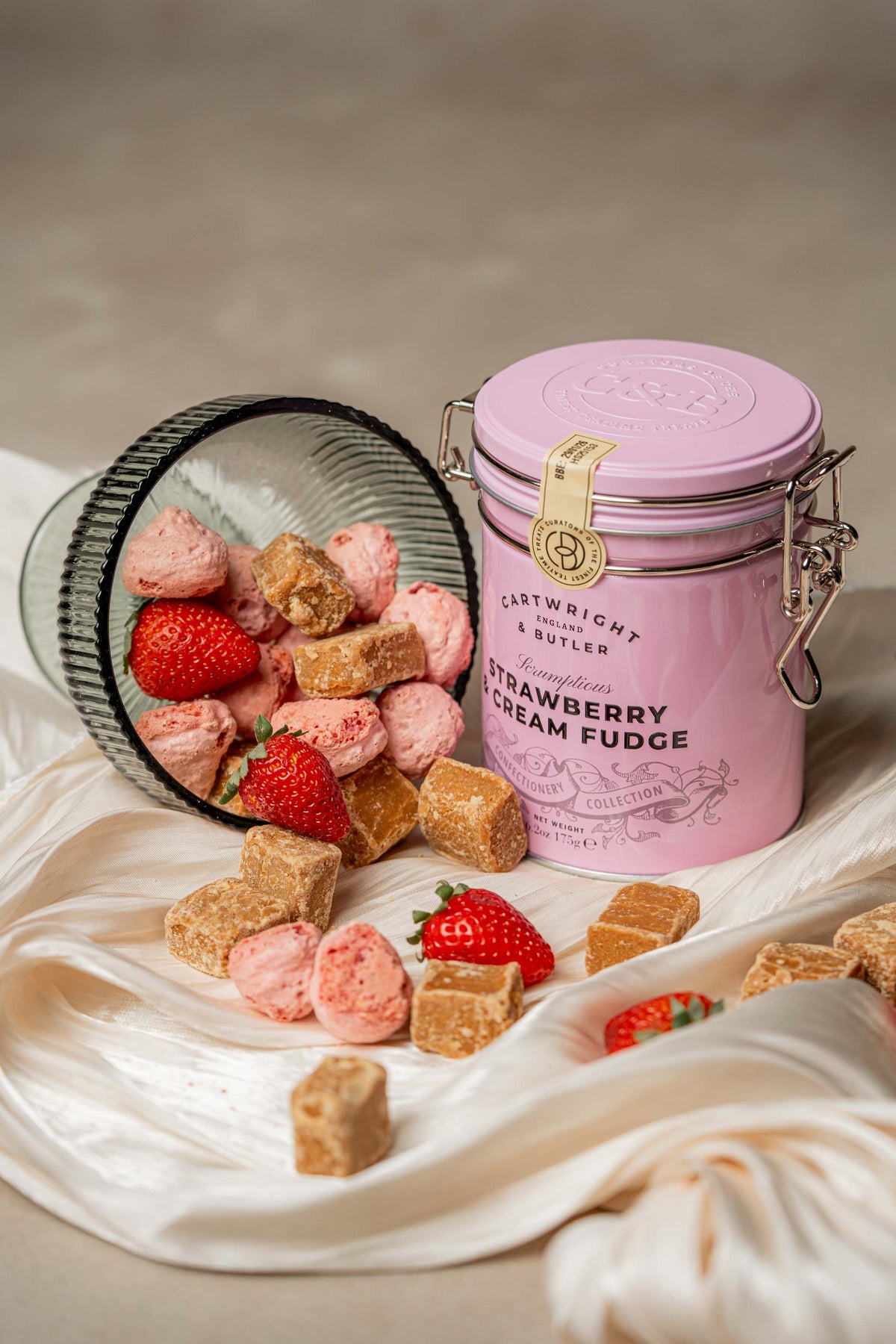 Strawberry & Cream Fudge · Cartwright & Butler