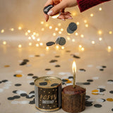 Happy Birthday Cancake Black & Gold Edition