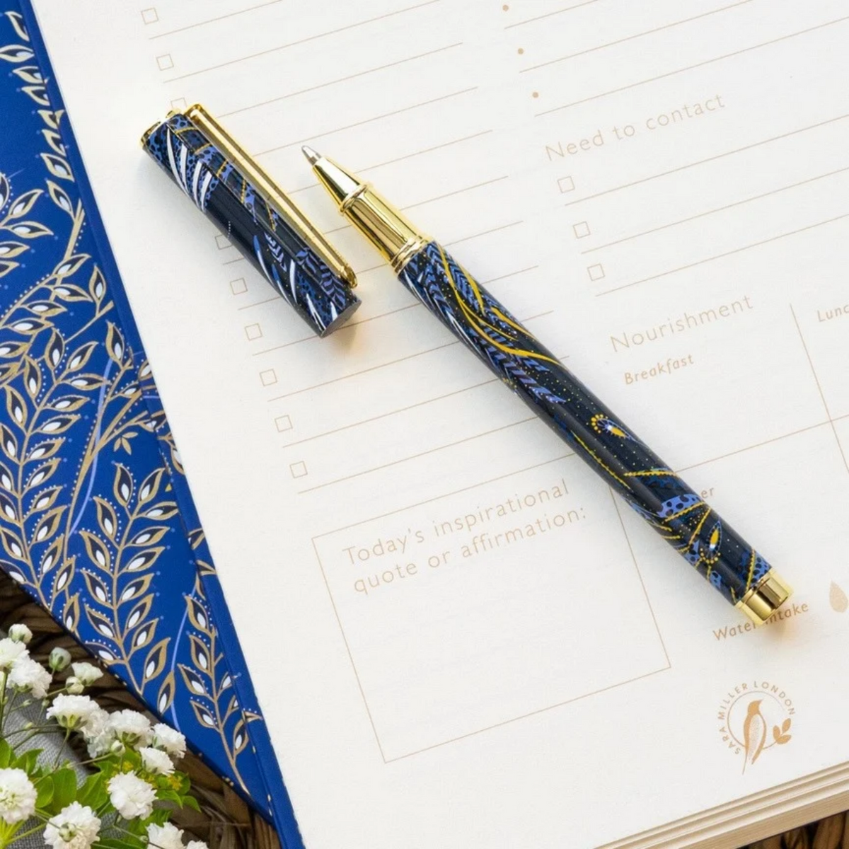 Bolígrafo Deep Blue · Sara Miller London