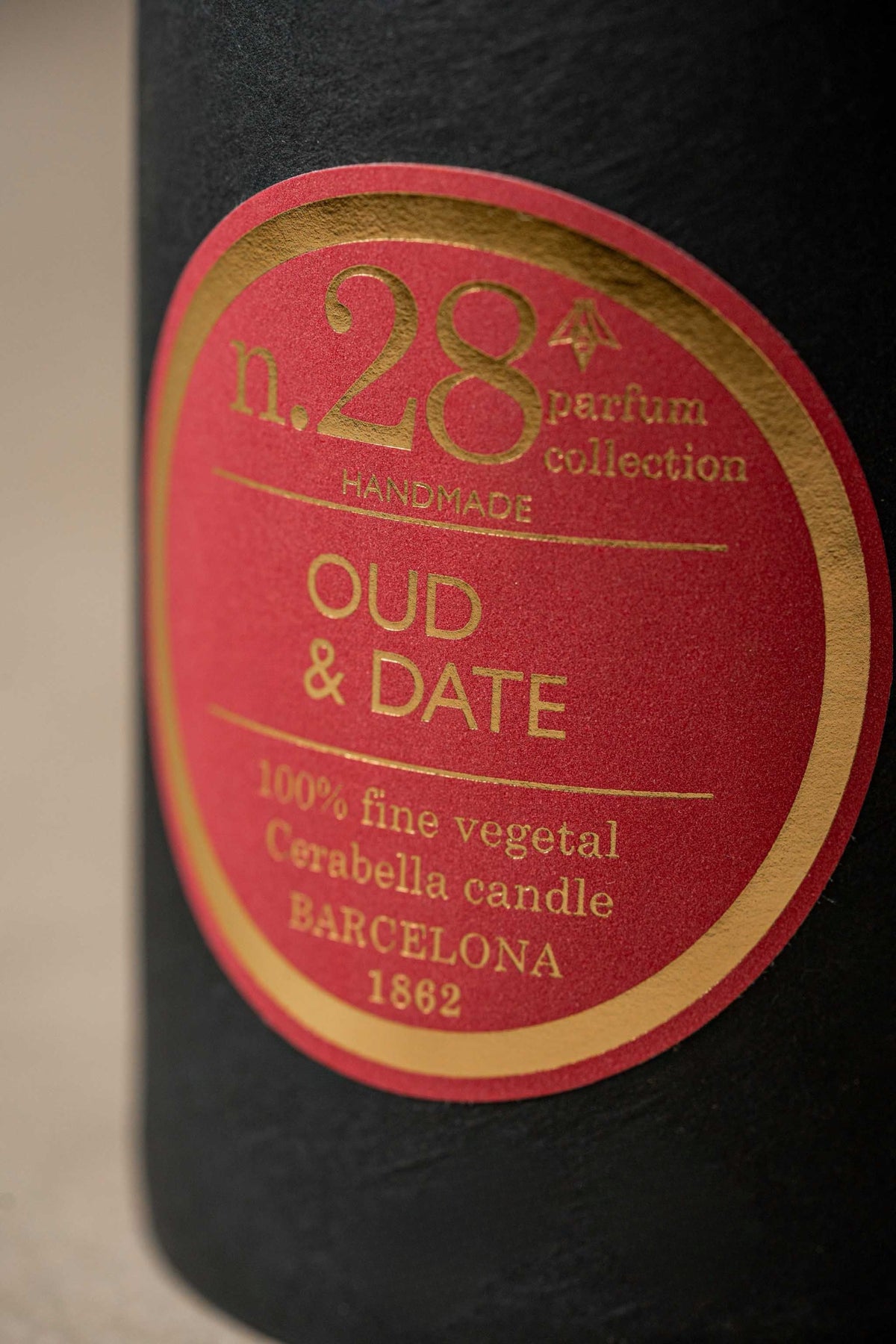 Vela perfumada n.28 Oud & Date