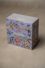 Set Taza y Plato Floral Morado · William Kilburn