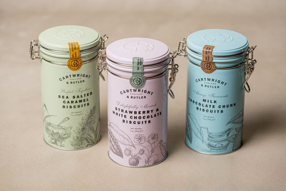 Sea Salted Caramel Biscuits · Cartwright & Butler