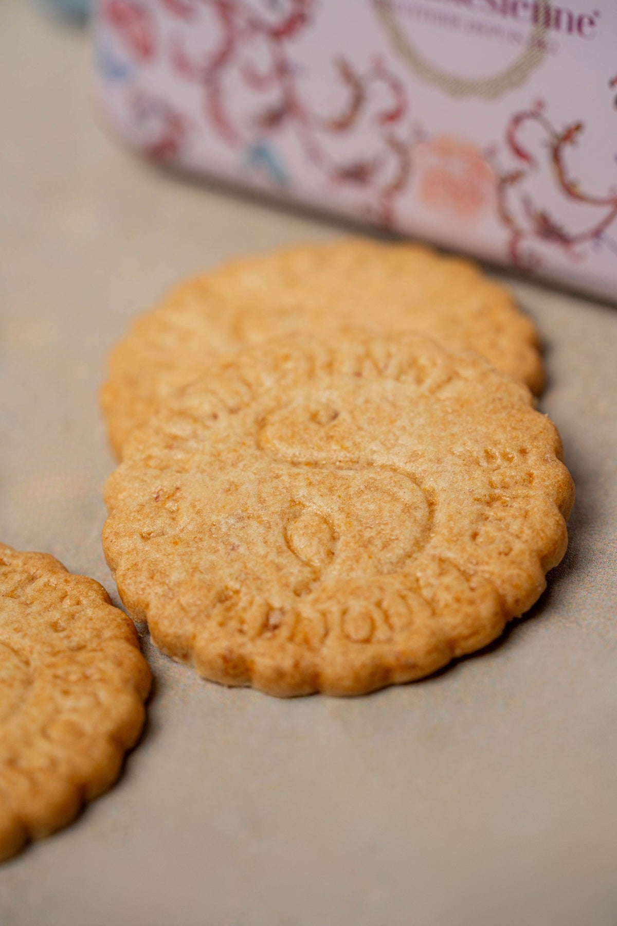 Galletas de Té en Caja Mini Vintage