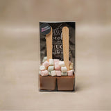 Cucharas de Chocolate con Mini Malvaviscos