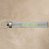 Llavero Good Vibes Yellow