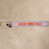 Llavero Good Vibes Only Neon
