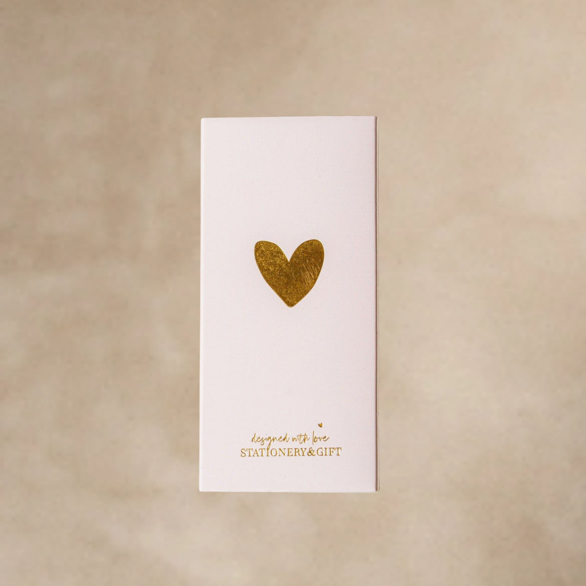 Caja de Cerillas Corazón Dorado