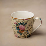 Taza Floral Crema · William Kilburn