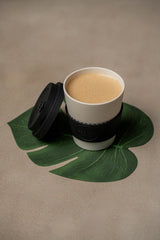 Ecoffee Cup Reutilizable Black Nature