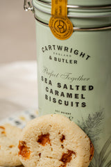 Sea Salted Caramel Biscuits · Cartwright & Butler