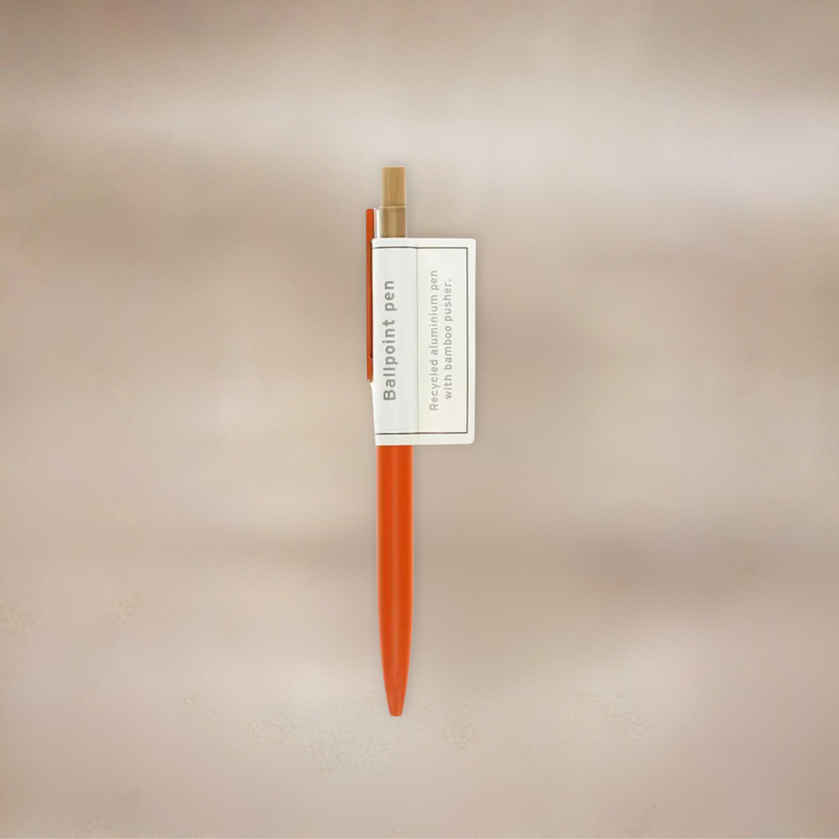 Bolígrafo de Aluminio Naranja