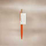 Bolígrafo de Aluminio Naranja