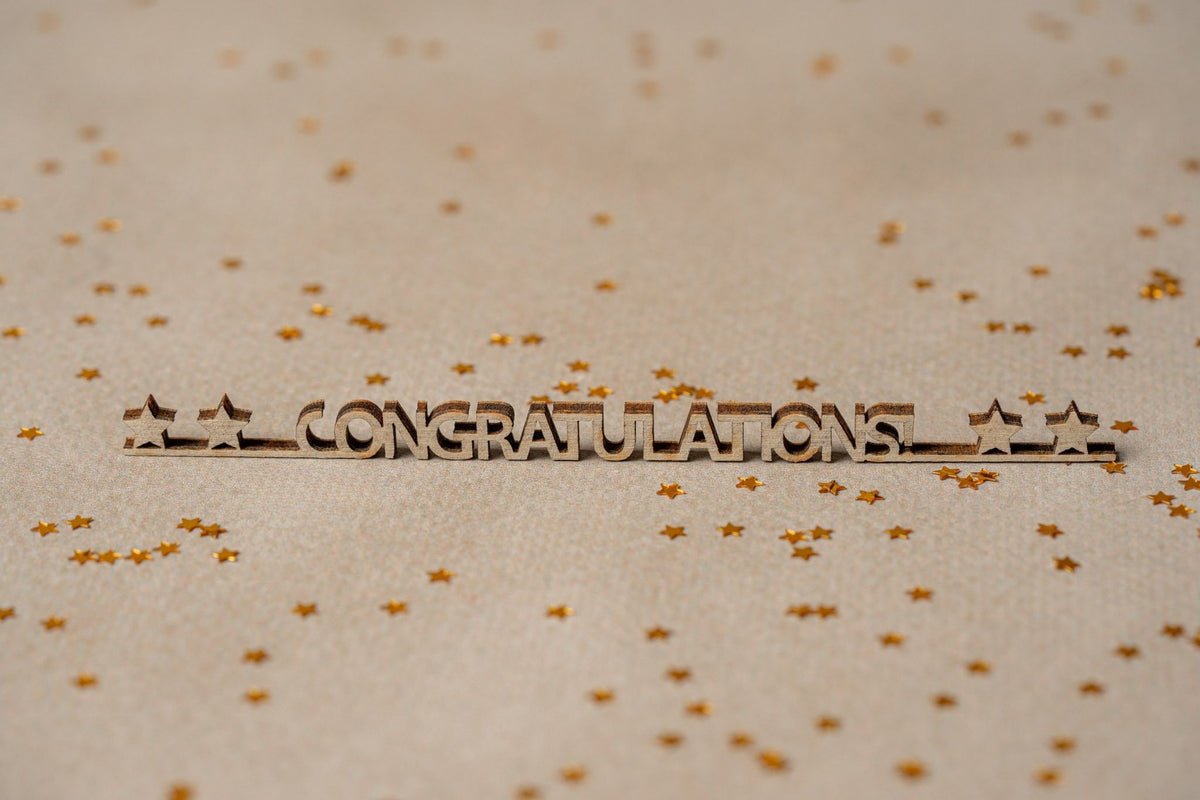 Mensaje Congratulations