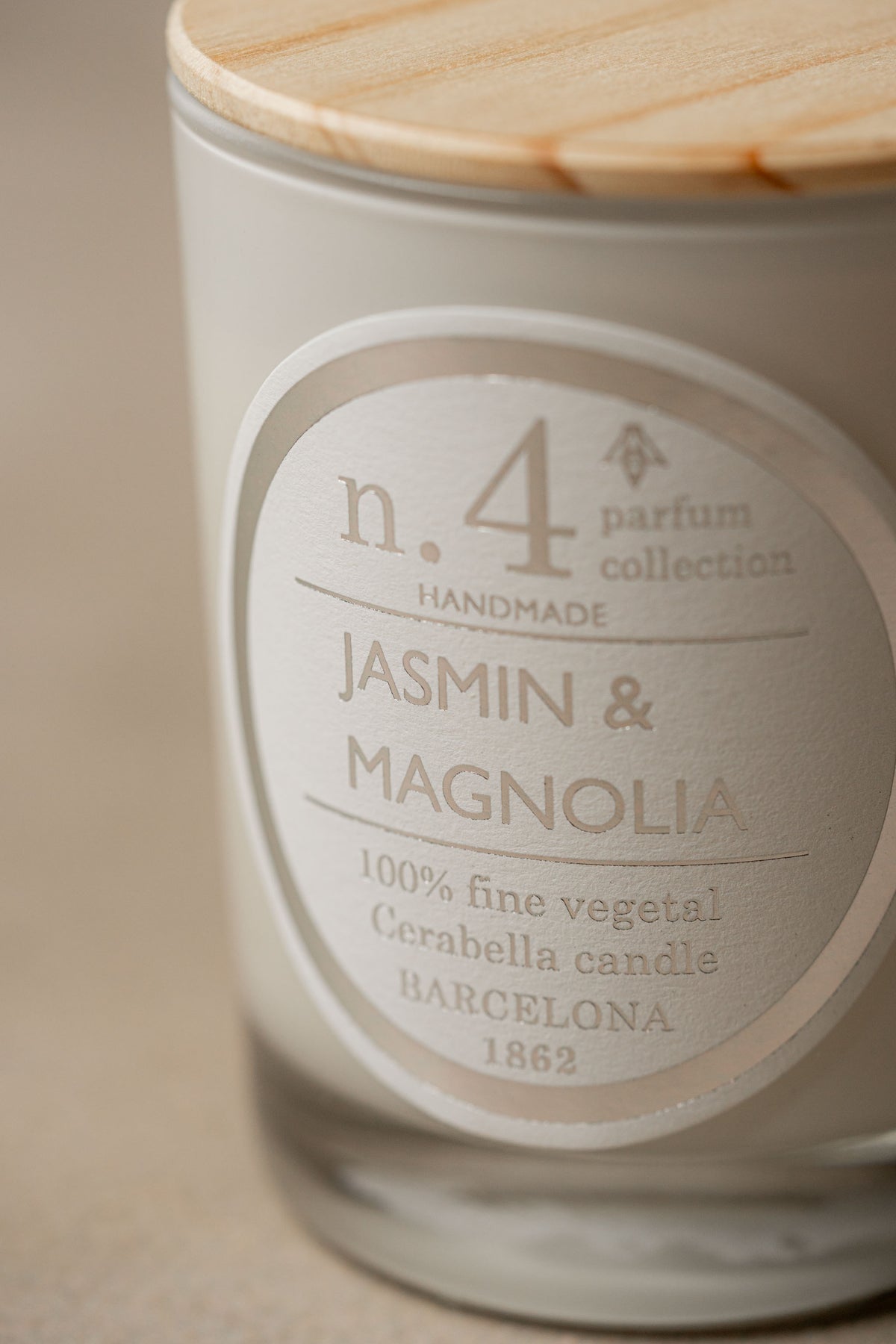 Vela Perfumada n.4 Jasmin & Magnolia