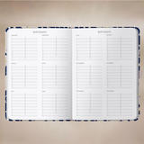 Agenda 2027 Azul Marino Animal Print