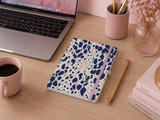 Agenda 2027 Azul Marino Animal Print